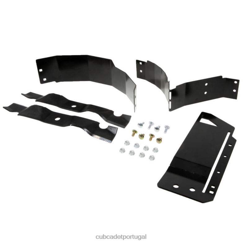 Cub Cadet Kit de cobertura morta para cortador de área ampla profissional para plataformas de corte de 36