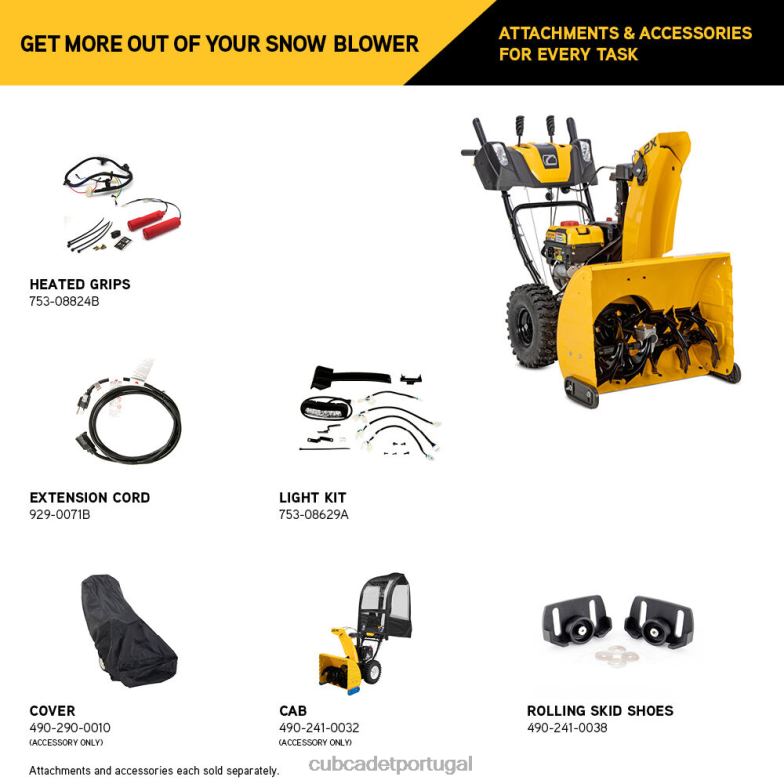 Cub Cadet 2 sopradores de neve intellipower de 26